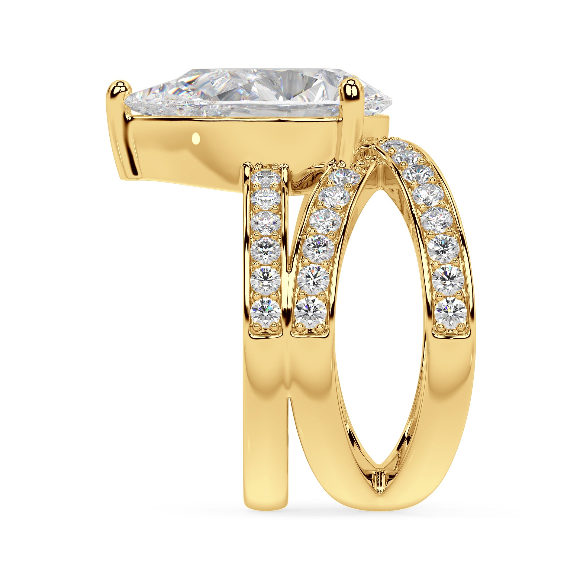The Contemporary I Pure Signature Ring