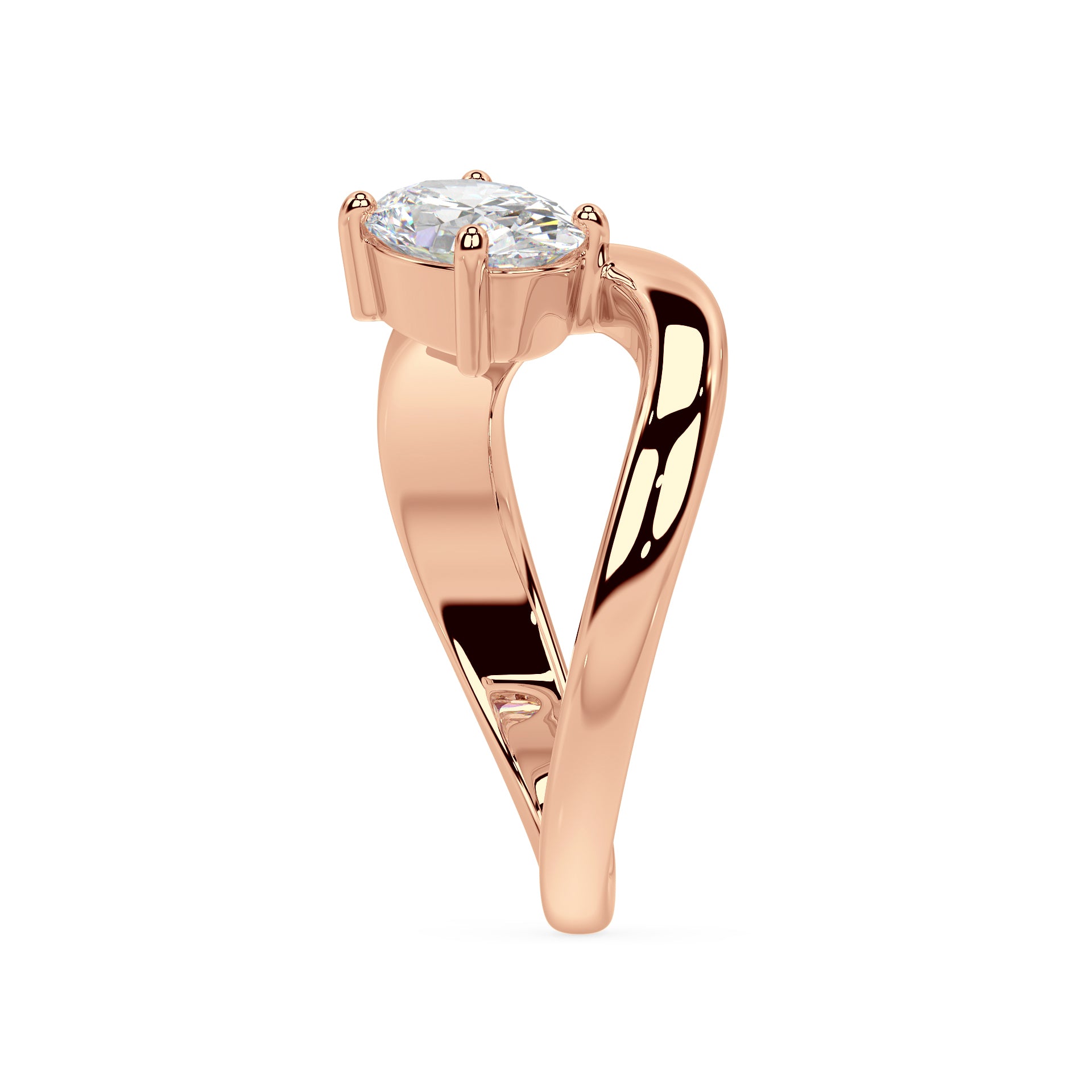 The Organic Twist I Pure Classic Ring