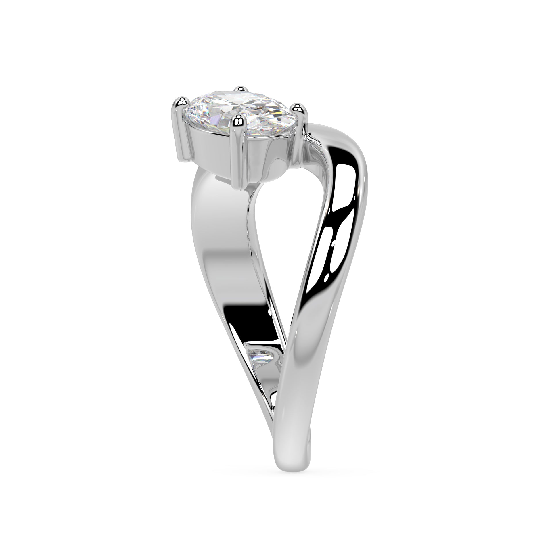 The Organic Twist I Pure Classic Ring