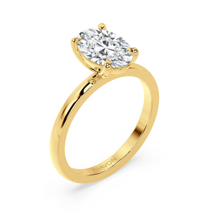ICONIC SOLITAIRE RING I OVAL