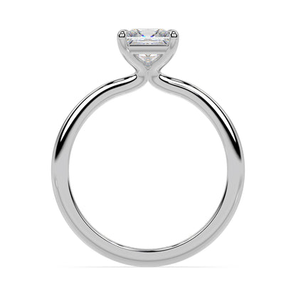 TAPERED SOLITAIRE RING I PRINCESS