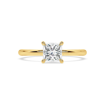 TAPERED SOLITAIRE RING I PRINCESS