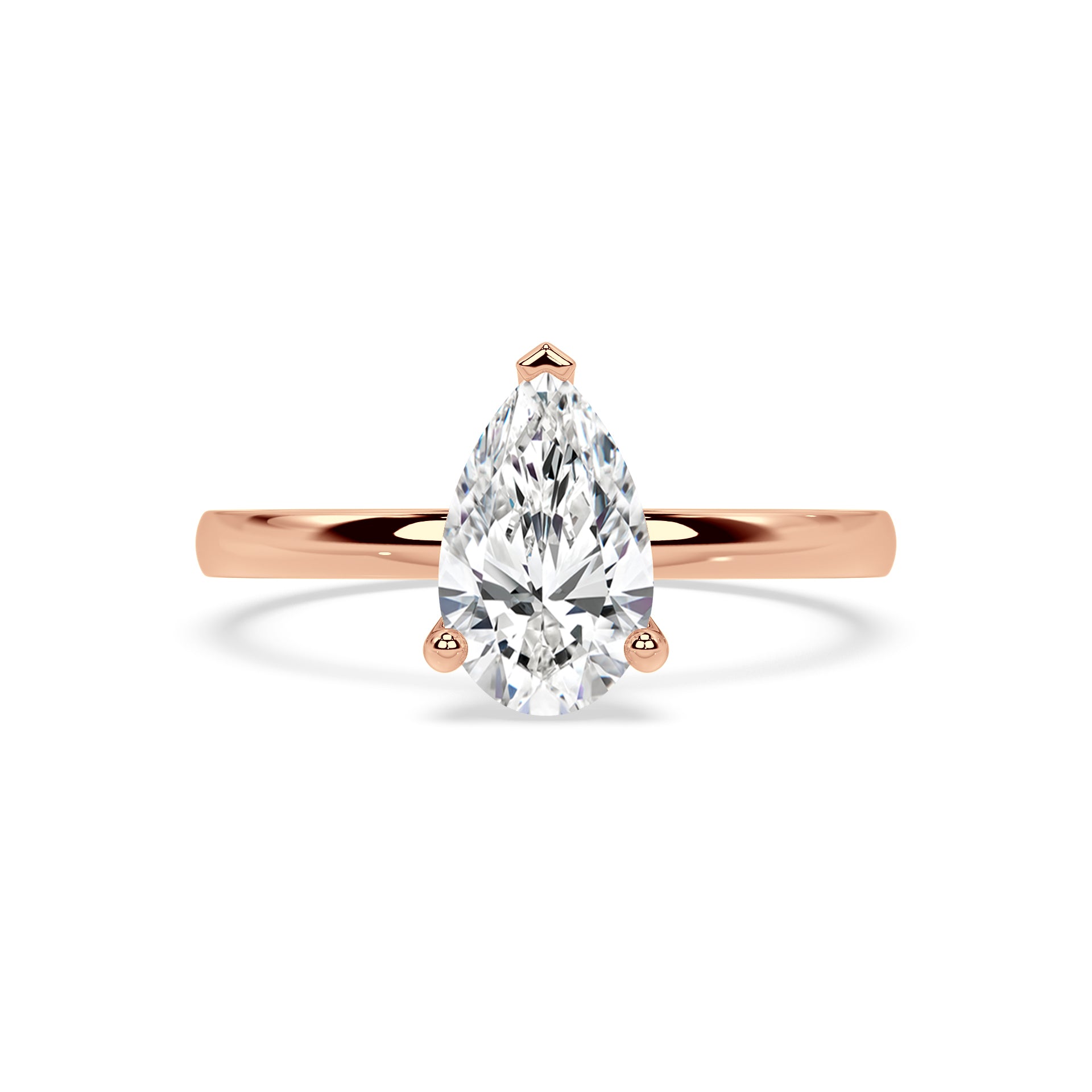 SIGNATURE SOLITAIRE RING I PEAR