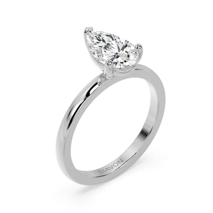 SIGNATURE SOLITAIRE RING I PEAR