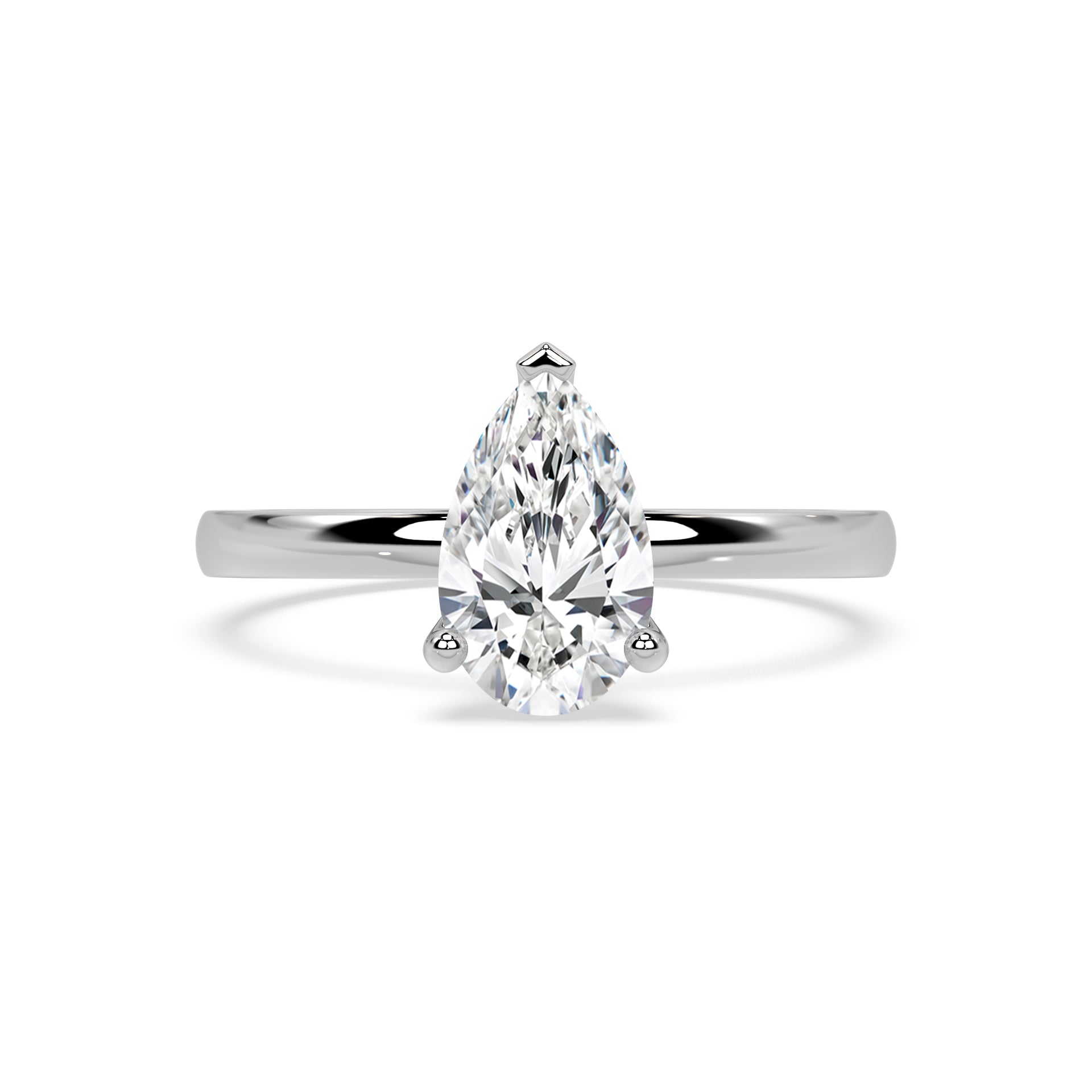 SIGNATURE SOLITAIRE RING I PEAR