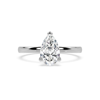 SIGNATURE SOLITAIRE RING I PEAR