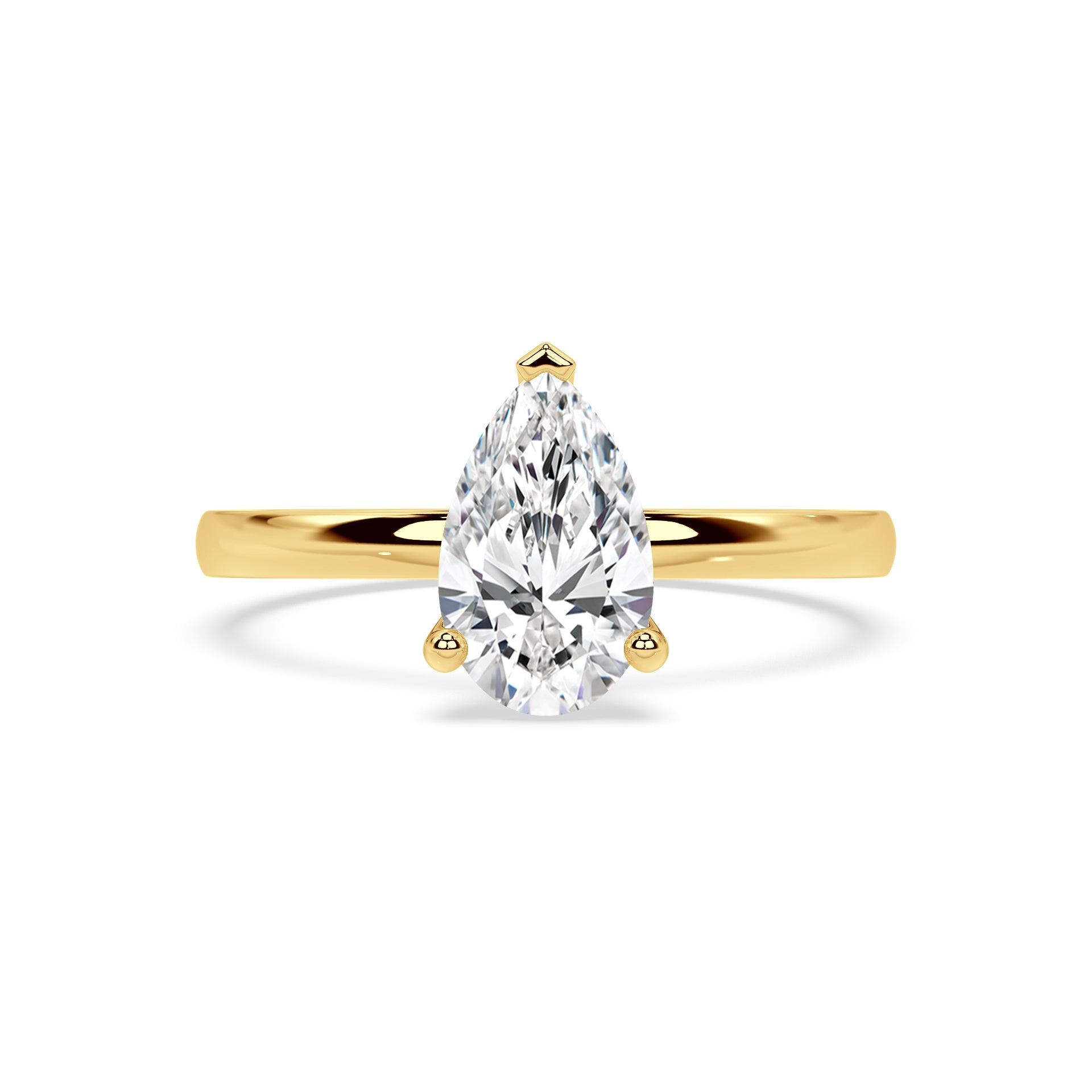 SIGNATURE SOLITAIRE RING I PEAR