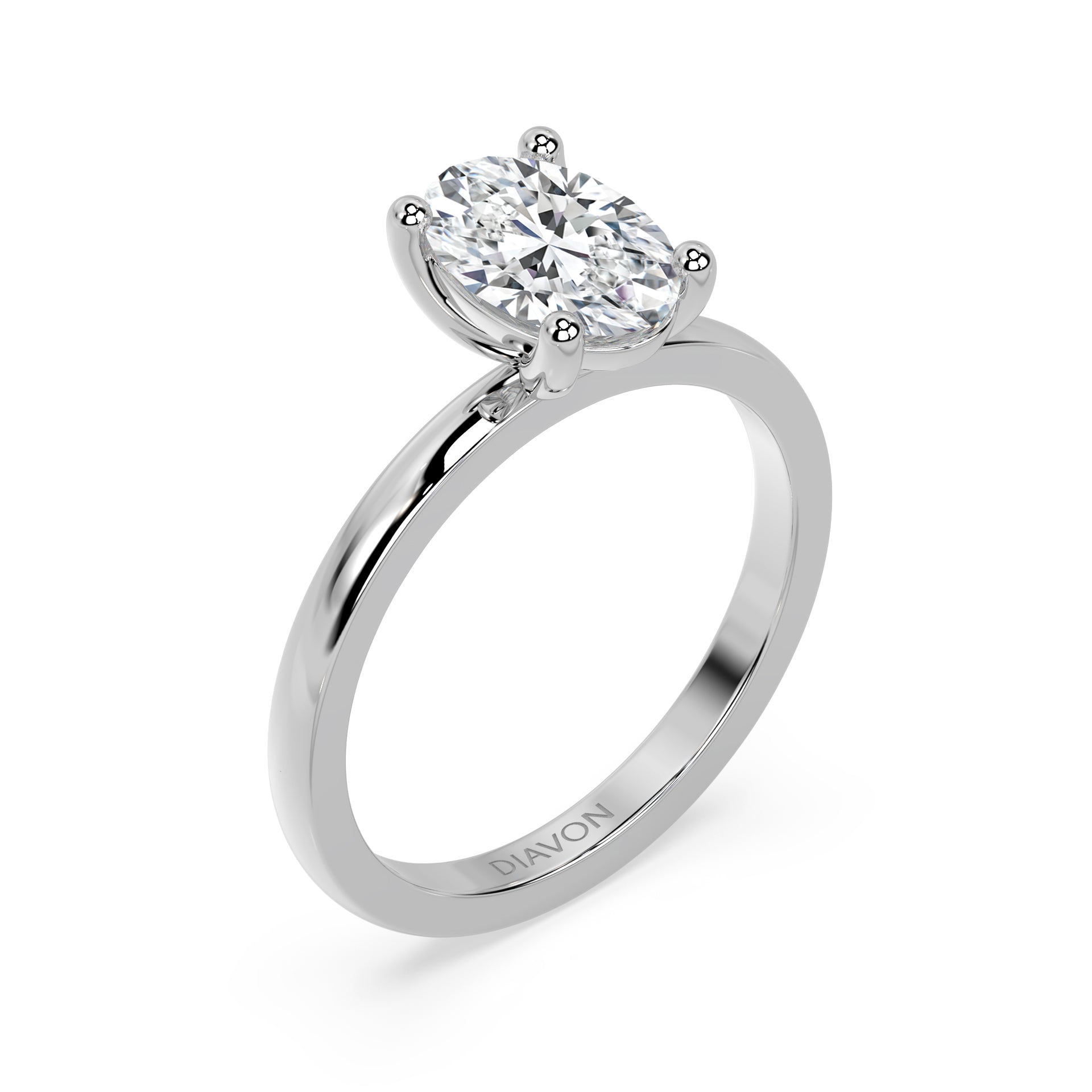SIGNATURE SOLITAIRE RING I OVAL