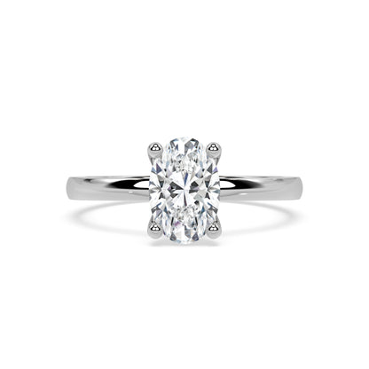SIGNATURE SOLITAIRE RING I OVAL