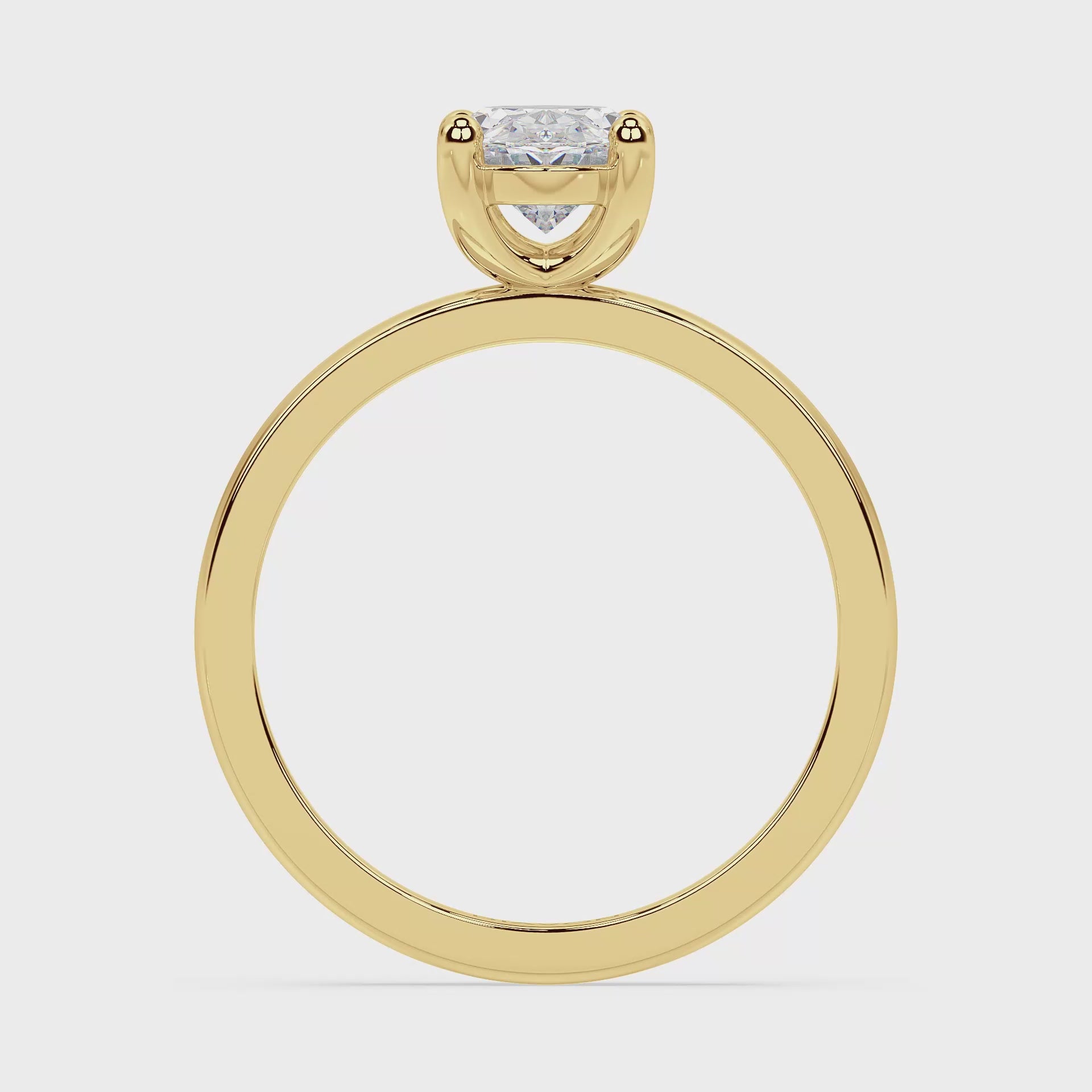 SIGNATURE SOLITAIRE RING I OVAL