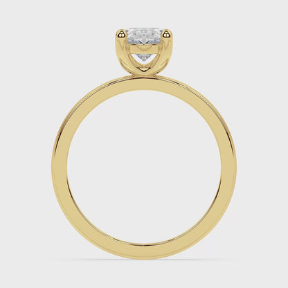SIGNATURE SOLITAIRE RING I OVAL