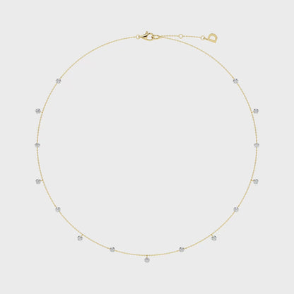 FLOATING STONES NECKLACE