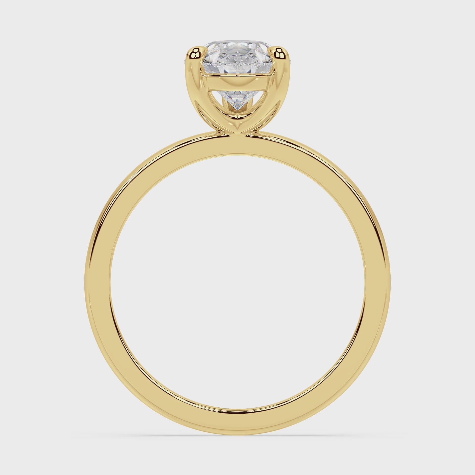 ICONIC SOLITAIRE RING I PEAR